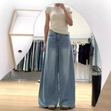 Women's Wide Leg Jeans High Waisted | Casual Loose Fit Slimming Pants