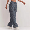 Women's High Waist Wide Leg Track Pants | Quick Dry Casual Loose Fit Trousers