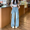 Women's Straight-Leg Pants with Large Pockets | Casual Trousers