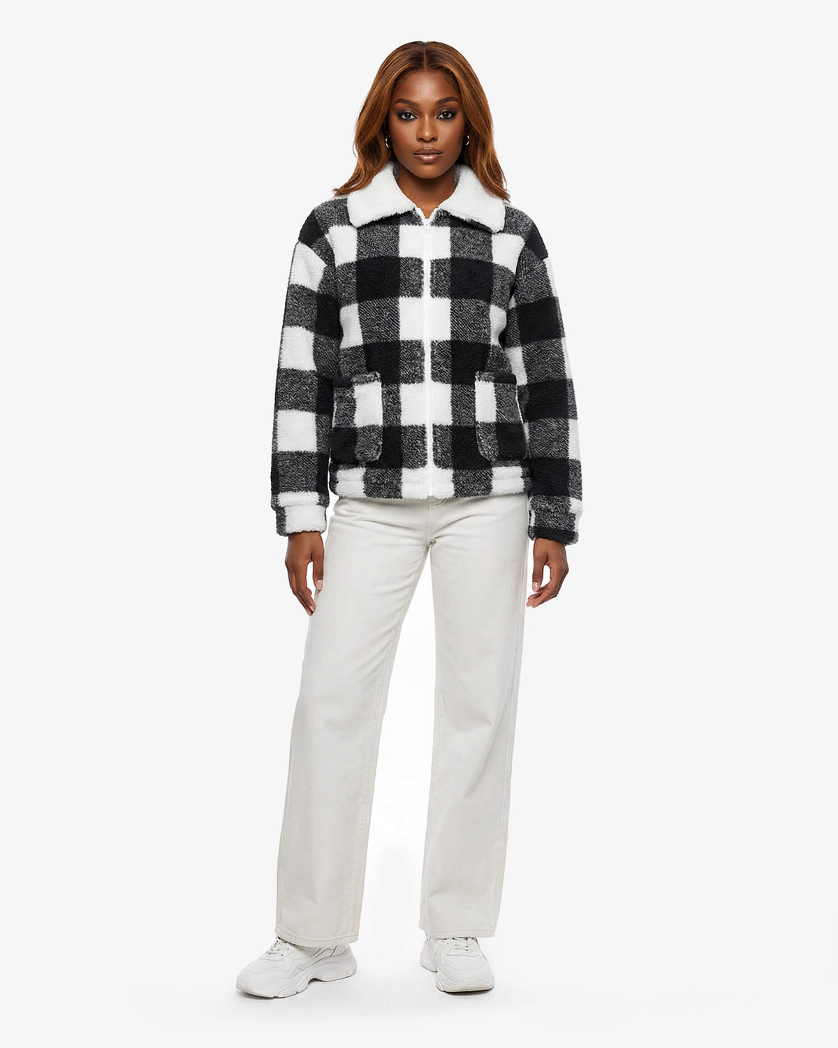Black and white grid