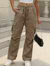 Women's High Waist Wide Leg Track Pants | Quick Dry Casual Loose Fit Trousers