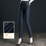 High-Waisted Skinny Jeans | Anti-Fade Stretch Denim