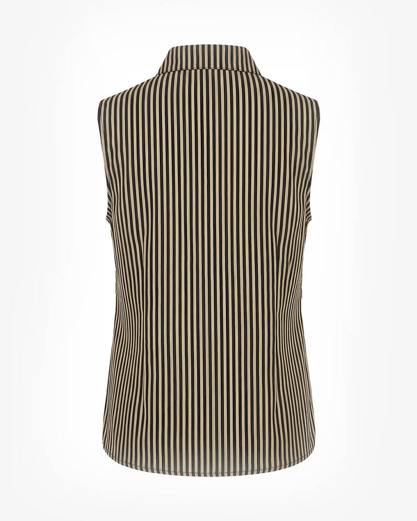 Striped vest on a white background- sfosh
