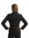 Women's Tie-Waist Blazer – Elegant Autumn/Winter Office Jacket