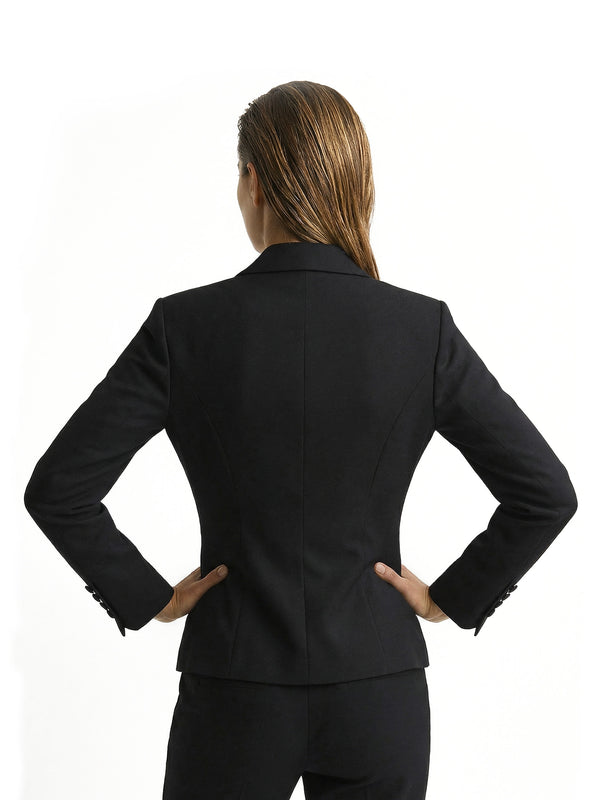 Women's Tie-Waist Blazer – Elegant Autumn/Winter Office Jacket