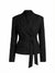 Women's Tie-Waist Blazer – Elegant Autumn/Winter Office Jacket