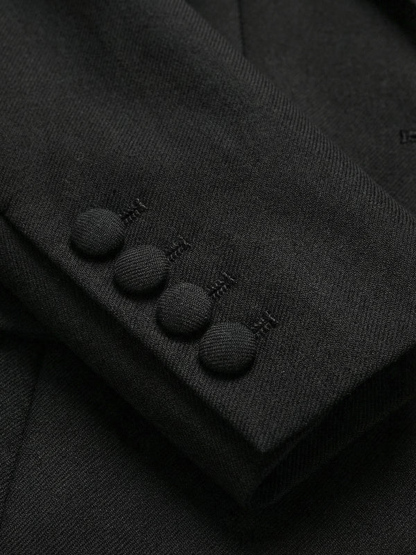 Women's Tie-Waist Blazer – Elegant Autumn/Winter Office Jacket