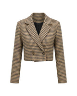 Plaid jacket on a white background - sfosh