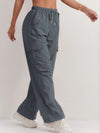 Women's High Waist Wide Leg Track Pants | Quick Dry Casual Loose Fit Trousers
